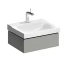 Тумба под раковину с одним выдвижным ящиком Geberit Xeno² 580 х 462 мм, серый матовый (500.505.00.1) фото 1 Aquada.com.ua