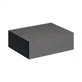 Шкафчик Geberit Xeno², с одним выдвижным ящиком 500 х 462 мм, серый шпон (500.507.43.1)