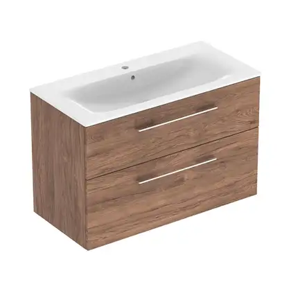Тумба с раковиной Geberit Selnova Square slim rim 100, тёмный орех (501.246.00.1) фото 1 Aquada.com.ua Тумба с раковиной Geberit Selnova Square slim rim 100, тёмный орех (501.246.00.1) фото 1 Aquada.com.ua