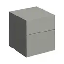 Шкафчик Geberit Xeno², с двумя выдвижными ящиками 450 х 462 см, серый матовый (500.504.00.1) фото 1 Aquada.com.ua