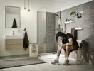 Лейка для душа Hansgrohe Pulsify (цвет - хром), 1 вид струи (24120000) фото 2 Aquada.com.ua
