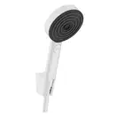 Душевой гарнитур Hansgrohe Pulsify Select (цвет - белый матовый), 3 вида струи Relaxation и шланг 125 см (24302700) фото 1 Aquada.com.ua