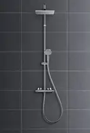 Душевая система с термостатом Hansgrohe Vernis Shape (цвет - хром) (26286000) фото 5 Aquada.com.ua