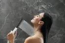 Лейка для душа "палочка" Hansgrohe Rainfinity EcoSmart (цвет - белый матовый/чёрный), 1 вид струи (26867700) фото 2 Aquada.com.ua