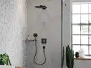 Угловая полка Hansgrohe AddStoris, чёрный матовый (41741670) фото 3 Aquada.com.ua