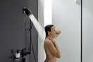 Дозатор для жидкого мыла Hansgrohe AddStoris, чёрный матовый/стекло матовое (41745670) фото 15 Aquada.com.ua