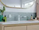 Стакан для жидкого мыла подвесной Hansgrohe AddStoris, белый матовый/стекло матовое (41749700) фото 2 Aquada.com.ua