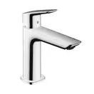Смеситель для раковины 100 Hansgrohe Logis Fine (цвет - хром), с донным клапаном (71251000) фото 1 Aquada.com.ua