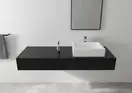 Смеситель для раковины высокий Hansgrohe Vernis Shape (цвет - хром), с донным клапаном из металла (71590000) фото 3 Aquada.com.ua