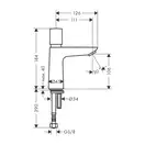 Кран для холодной или предварительно настроенной воды Hansgrohe Talis E (цвет - хром) (71719000) фото 4 Aquada.com.ua