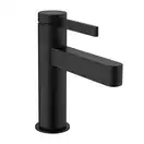 Смеситель для раковины Hansgrohe Finoris (цвет - чёрный матовый), с донным клапаном Push Open (76010670) фото 1 Aquada.com.ua