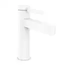 Смеситель для раковины Hansgrohe Finoris (цвет - белый матовый), с донным клапаном (76020700) фото 1 Aquada.com.ua