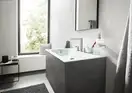 Смеситель для раковины высокий Hansgrohe Finoris (цвет - хром), с донным клапаном Push Open (76034000) фото 2 Aquada.com.ua