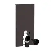 Наружная инсталляция для напольного унитаза 101 см Geberit Monolith, стекло умбра (коричневый) (131.001.SQ.5)
