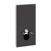 Наружная инсталляция для подвесного унитаза 101 см Geberit Monolith Plus, стекло умбра (коричневый) (131.221.SQ.5)