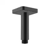 Тримач верхнього душу стельовий Hansgrohe Vernis Shape 100 мм, Matt Black (26406670)