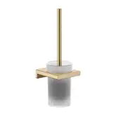 Щітка для унітазу Hansgrohe AddStoris підвісна, Brushed Bronze/скло (41752140)