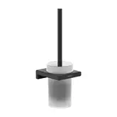 Щітка для унітазу настінна Hansgrohe AddStoris, Matt Black (41752670)