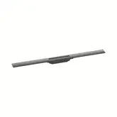 Трап для душа 90 см Hansgrohe RainDrain Flex, чёрный матовый хром (56045340)