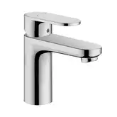 Смеситель для раковины 70 Hansgrohe Vernis Blend (цвет - хром), с донным клапаном из металла (71557000)