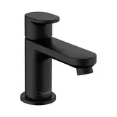 Кран для холодной воды Hansgrohe Vernis Blend (цвет - чёрный матовый), без донного клапана (71583670)