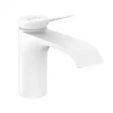 Змішувач для умивальника Hansgrohe Vivenis 80 з донним клапаном pop-up, білий (75010700)