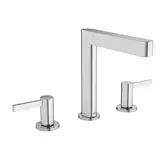 Змішувач для умивальника Hansgrohe Finoris 160 на 3 отвори з донним клапаном Push-Open, хром (76034000)
