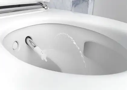 Подвесной унитаз-биде Geberit AquaClean Mera Classic (белый «Alpine») (146.204.11.1) фото 3 Aquada.com.ua