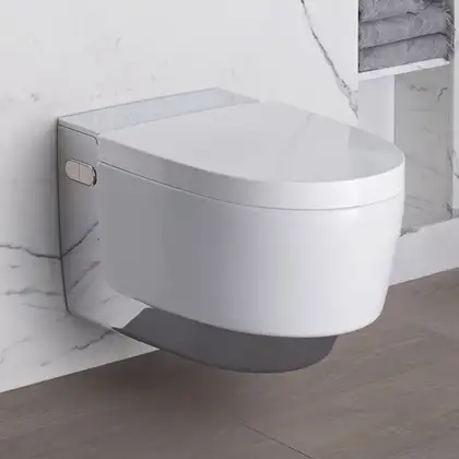 Подвесной унитаз-биде Geberit AquaClean Mera Classic (хром) (146.204.21.1) фото 2 Aquada.com.ua Подвесной унитаз-биде Geberit AquaClean Mera Classic (хром) (146.204.21.1) фото 2 Aquada.com.ua