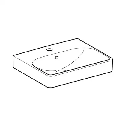 Маленькая (мини) раковина Geberit Smyle Square 50 х 41 х h16 см (500.256.01.1) фото 2 Aquada.com.ua Маленькая (мини) раковина Geberit Smyle Square 50 х 41 х h16 см (500.256.01.1) фото 2 Aquada.com.ua