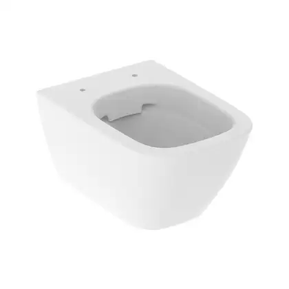 Унитаз подвесной, укороченный Rimfree (безободковий) Geberit Smyle Square с сиденьем Soft Close (500.379.01.1+500.688.01.1) фото 2 Aquada.com.ua Унитаз подвесной, укороченный Rimfree (безободковий) Geberit Smyle Square с сиденьем Soft Close (500.379.01.1+500.688.01.1) фото 2 Aquada.com.ua