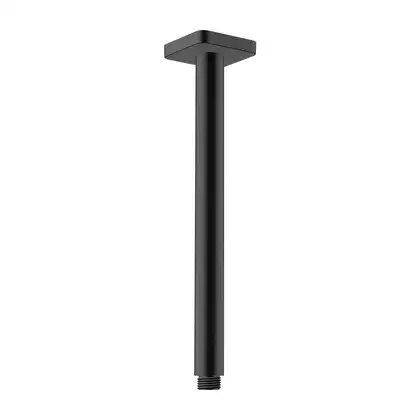 Держатель для верхнего душа h300 мм Hansgrohe Vernis Shape (цвет - чёрный матовый) (26407670) фото 1 Aquada.com.ua