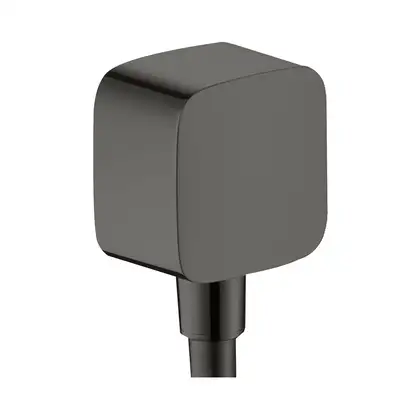 Шланговое подсоединение Hansgrohe Fixfit (цвет - шлифованный чёрный хром) (26457340) фото 1 Aquada.com.ua Шланговое подсоединение Hansgrohe Fixfit (цвет - шлифованный чёрный хром) (26457340) фото 1 Aquada.com.ua