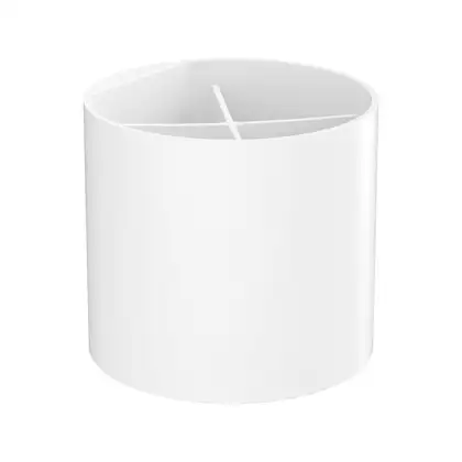 Стакан для зубных щёток Ø 12,6 см Hansgrohe WallStoris, белый матовый (27921700) фото 1 Aquada.com.ua Стакан для зубных щёток Ø 12,6 см Hansgrohe WallStoris, белый матовый (27921700) фото 1 Aquada.com.ua
