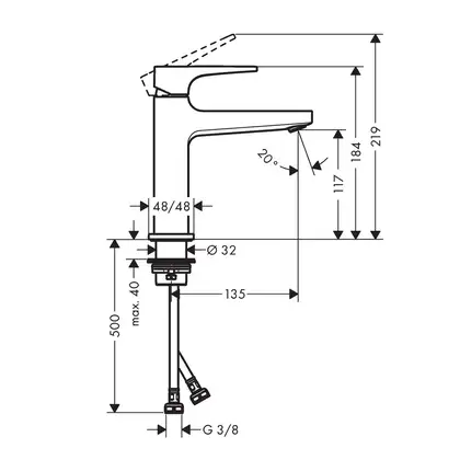 Набор смесителей для ванны 3-в-1 Hansgrohe Metropol/Croma Select E Vario (цвет - хром) (32540112) фото 6 Aquada.com.ua Набор смесителей для ванны 3-в-1 Hansgrohe Metropol/Croma Select E Vario (цвет - хром) (32540112) фото 6 Aquada.com.ua
