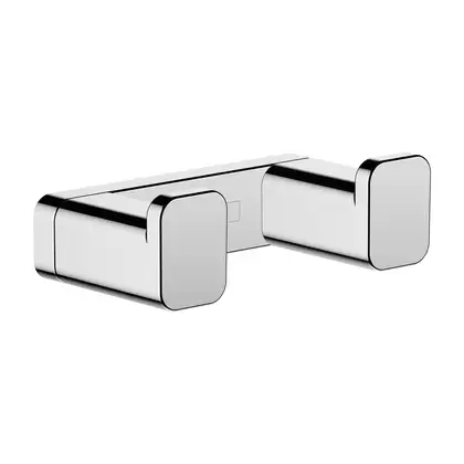 Крючок двойной Hansgrohe AddStoris, хром (41755000) фото 1 Aquada.com.ua