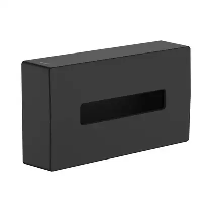 Диспенсер для салфеток Hansgrohe AddStoris, чёрный матовый (41774670) фото 1 Aquada.com.ua
