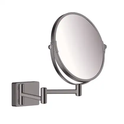 Зеркало косметическое Hansgrohe AddStoris, матовый чёрный хром (41791340) фото 1 Aquada.com.ua Зеркало косметическое Hansgrohe AddStoris, матовый чёрный хром (41791340) фото 1 Aquada.com.ua