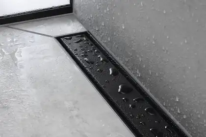 Трап для душа 60 см Hansgrohe RainDrain Match, чёрный матовый (56036670) фото 4 Aquada.com.ua Трап для душа 60 см Hansgrohe RainDrain Match, чёрный матовый (56036670) фото 4 Aquada.com.ua