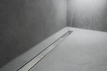 Трап для душа 80 см Hansgrohe RainDrain Match, хром (56038000) фото 2 Aquada.com.ua Трап для душа 80 см Hansgrohe RainDrain Match, хром (56038000) фото 2 Aquada.com.ua