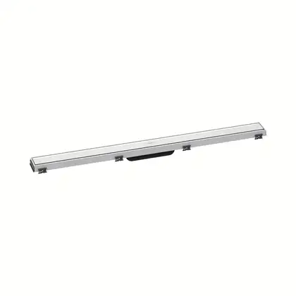 Трап для душа 90 см Hansgrohe RainDrain Match, белый (56040450) фото 1 Aquada.com.ua