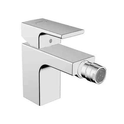 Смеситель для биде Hansgrohe Vernis Shape (цвет - хром), с донным клапаном (71211000) фото 1 Aquada.com.ua Смеситель для биде Hansgrohe Vernis Shape (цвет - хром), с донным клапаном (71211000) фото 1 Aquada.com.ua