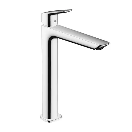 Смеситель для раковины высокий Hansgrohe Logis Fine (цвет - хром), с донным клапаном (71257000) фото 1 Aquada.com.ua Смеситель для раковины высокий Hansgrohe Logis Fine (цвет - хром), с донным клапаном (71257000) фото 1 Aquada.com.ua