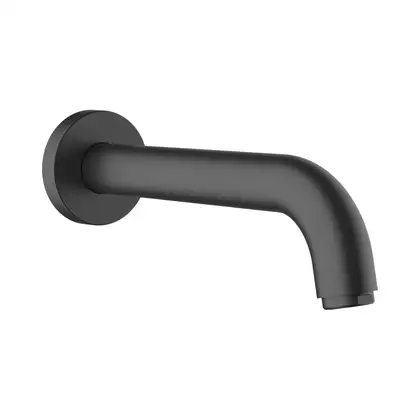 Излив для ванны 204 мм Hansgrohe Vernis Blend (цвет - чёрный матовый) (71420670) фото 1 Aquada.com.ua