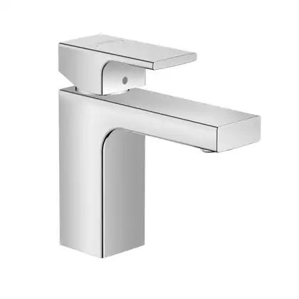 Смеситель для раковины 100 Hansgrohe Vernis Shape (цвет - хром), без донного клапана (71569000) фото 1 Aquada.com.ua