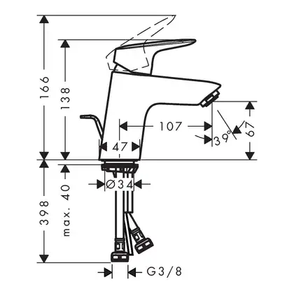 Набор смесителей для душа 3-в-1 Hansgrohe Logis/Crometta Vario EcoSmart (цвет - хром) (71600114) фото 9 Aquada.com.ua Набор смесителей для душа 3-в-1 Hansgrohe Logis/Crometta Vario EcoSmart (цвет - хром) (71600114) фото 9 Aquada.com.ua