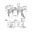 Смеситель на борт ванны Grohe Essence (цвет - хром) (19578000) фото 2 Aquada.com.ua