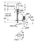 Смеситель для биде Grohe BauEdge (цвет - хром) (23169000) фото 2 Aquada.com.ua
