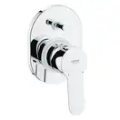 Смеситель для ванны/душа Grohe Bau Edge (цвет - хром) (29039000) фото 1 Aquada.com.ua