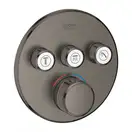 Термостат для душа Grohe Grohtherm SmartControl, на 3 потребителя (цвет - графит) (29121AL0) фото 1 Aquada.com.ua